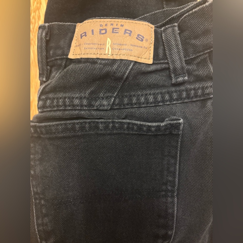 Riders by Lee Vintage Black Denim Jeans